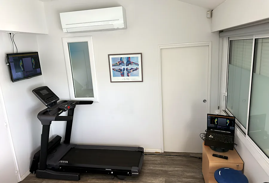 Salle d'analyse de la course au cabinet
