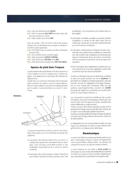 Article « La chaussure de jogging », page 17